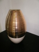 Vaso BOMBATO RIGATO beige